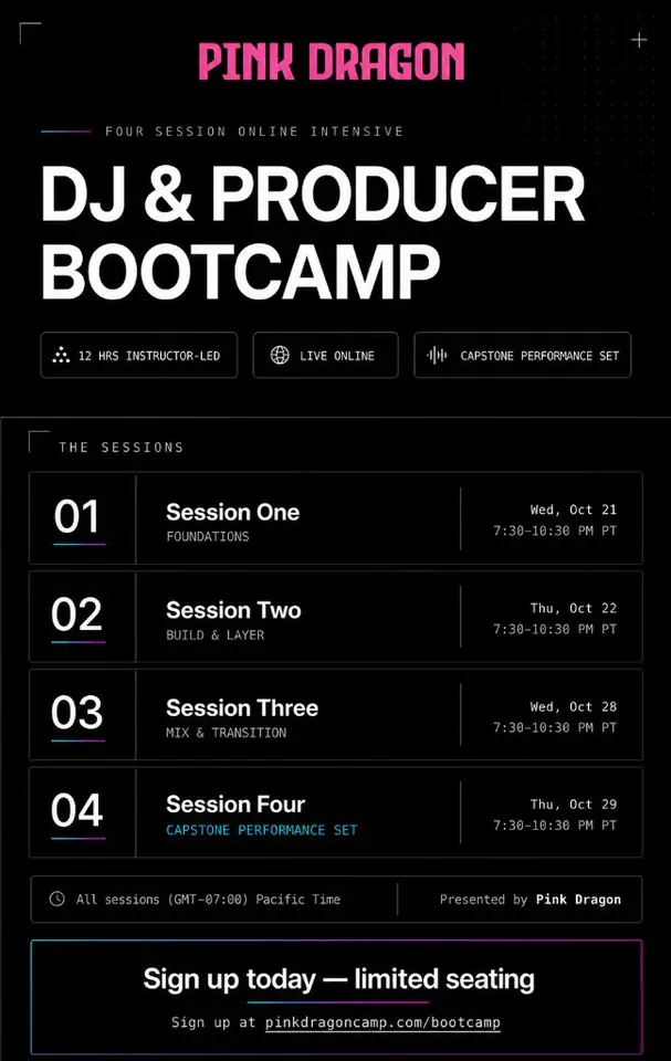 DJ & Producer Bootcamp — Session 1: Foundations