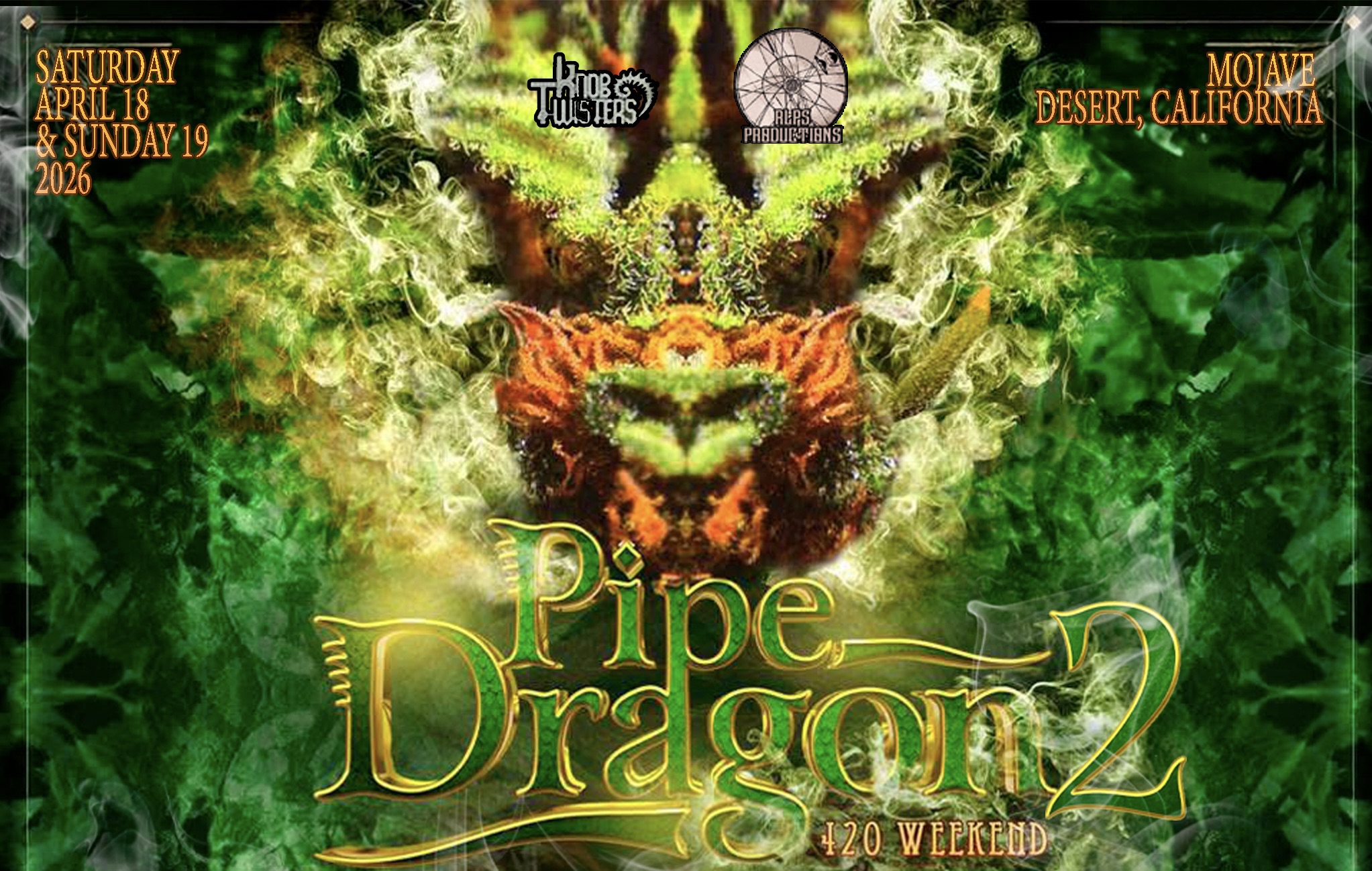 Pipe Dragon II 2026 flyer